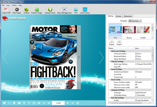 1stFlip Flipbook Creator Pro for Windows