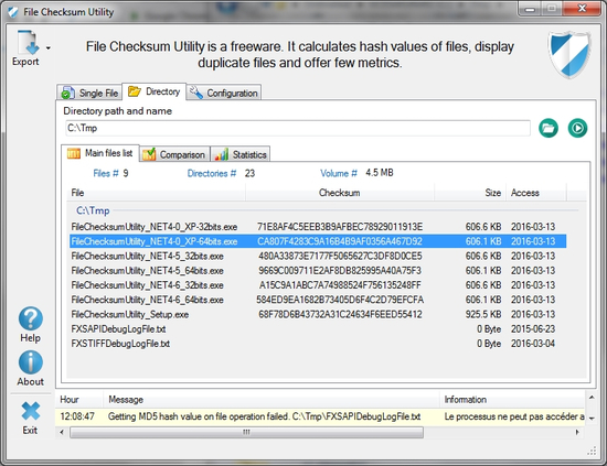 File Checksum Utility