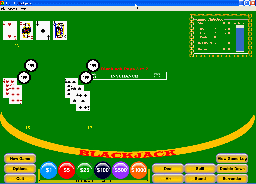 1-on-1 BlackJack