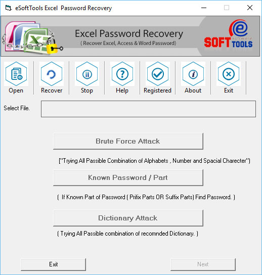 2010 Excel File Password Recovery