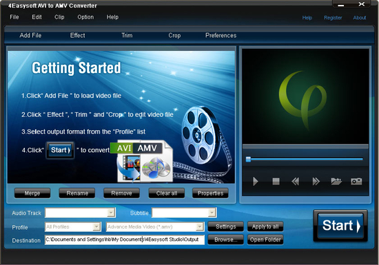 4Easysoft AVI to AMV Converter