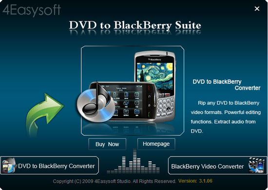 4Easysoft DVD to BlackBerry Suite