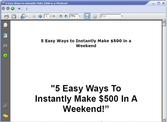 5 Easy Ways to Make $500 in a Weekend