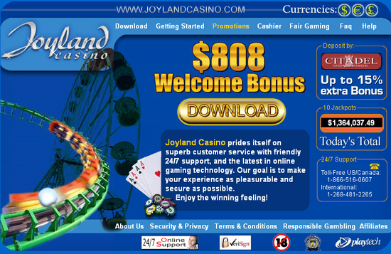 $808 JOYLAND CASINO DELUXE