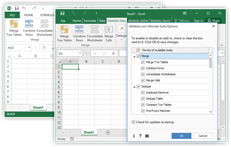 Ablebits.com Ultimate Suite for Excel