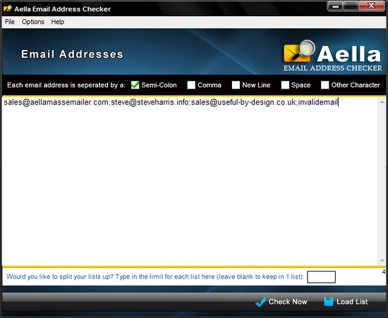 Aella Email Address Checker