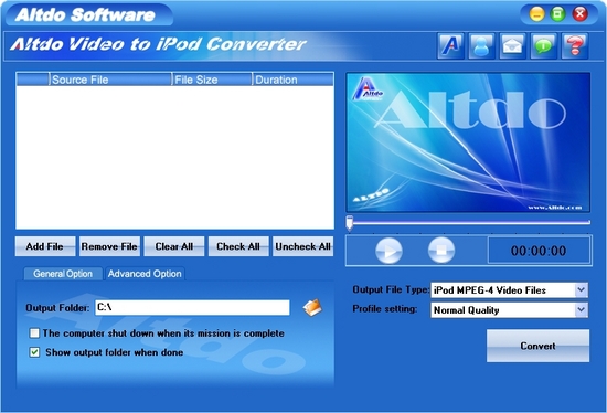 AItdo Video To iPod Converter