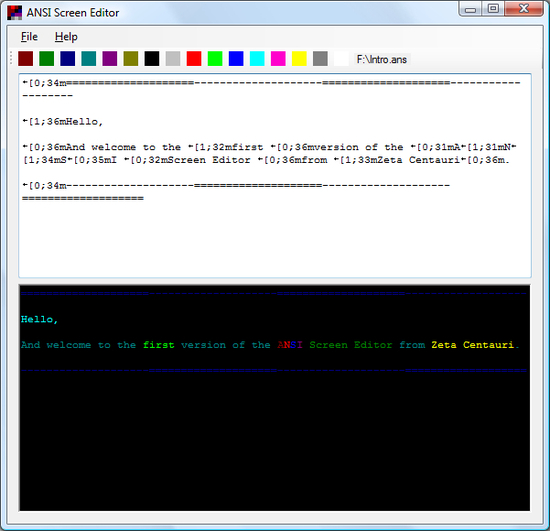 download-ansi-screen-editor