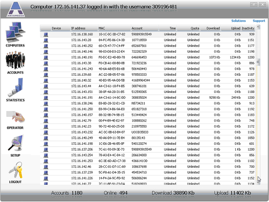 Antamedia HotSpot Software