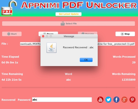 Appnimi Pdf Password Recovery