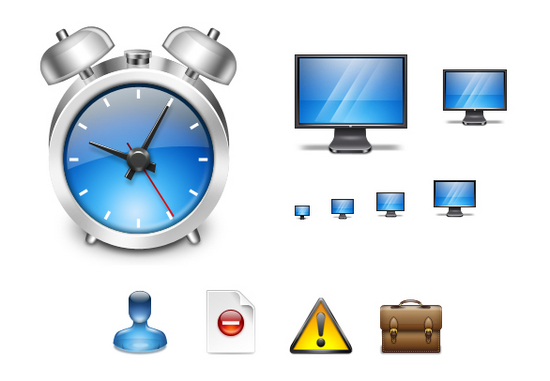 Aqua Application Icons