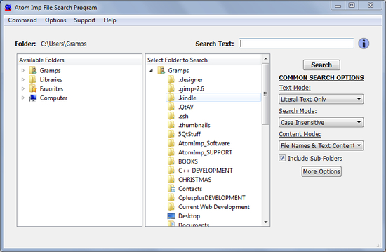 Atom Imp File Search