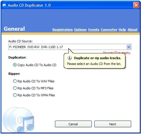 Audio CD Duplicator