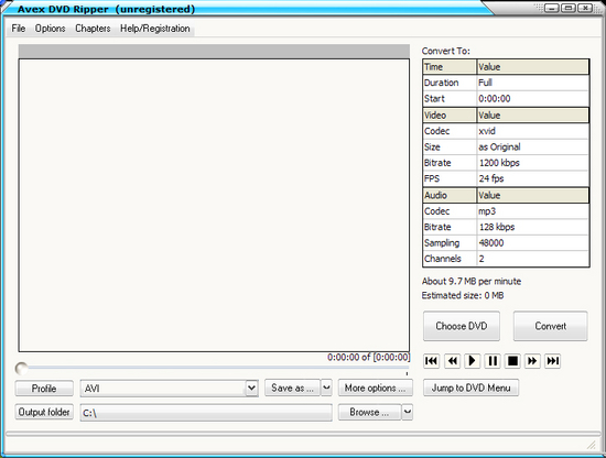 Avex-DVD Ripper