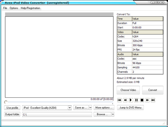 Avex iPod Video Converter