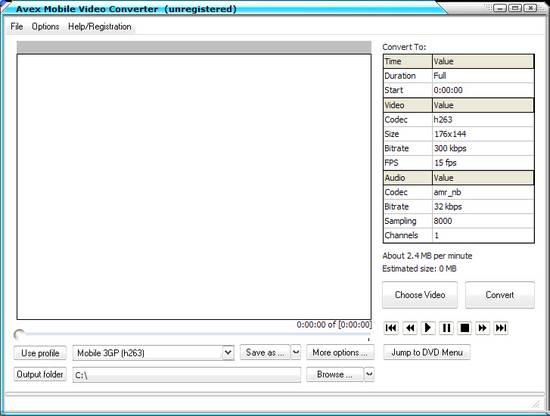 Avex-Mobile Video Converter