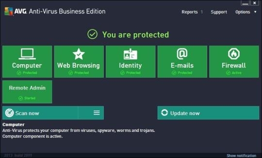 AVG AntiVirus Business Edition