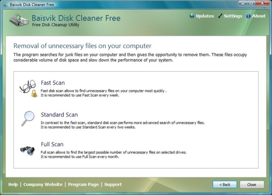 Baisvik Disk Cleaner Free