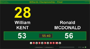 BallStream Billiards Scoreboard