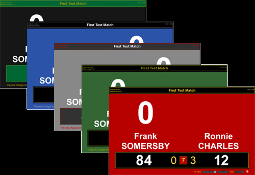 BallStream Matchplay Scoreboard