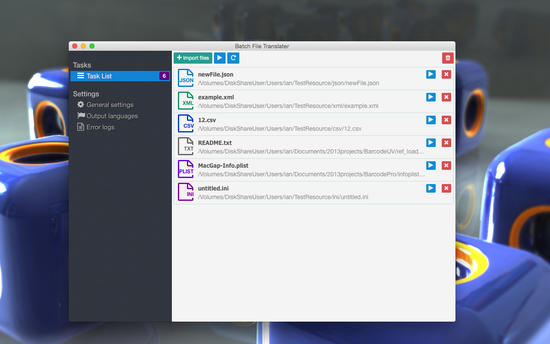 Batch File Translater for Mac