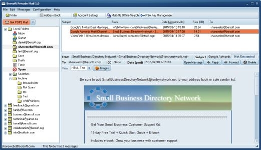 Bersoft Private Mail