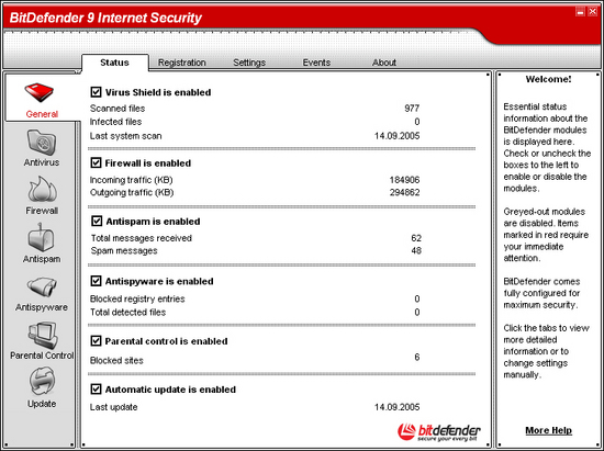 BitDefender 9 Internet Security