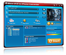 BlazeVideo DVD to iPhone Converter