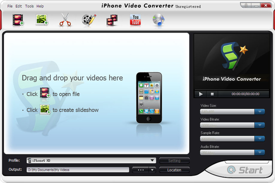 BlazeVideo iPhone Video Converter