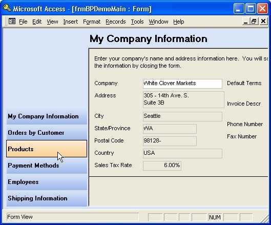 Button Painter for MS Access