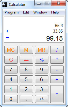 Calculator 64bit