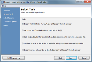 Calendar Import-Export for Outlook