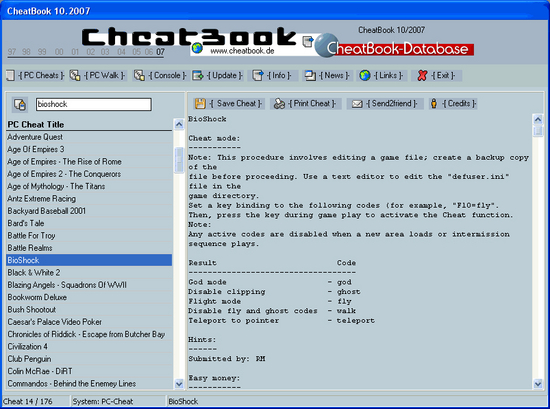 CheatBook Issue 10/2007