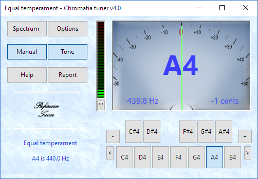 Chromatia tuner