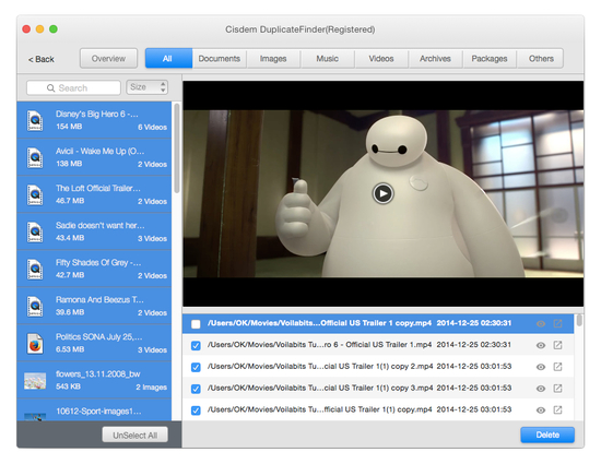 Cisdem DuplicateFinder for Mac