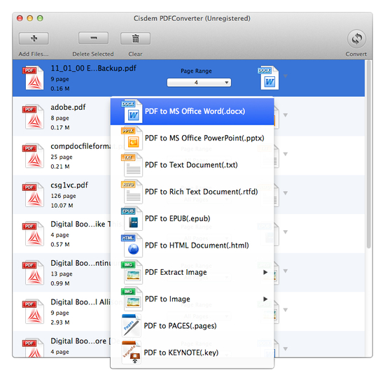 Cisdem PDFConverter for Mac
