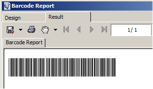 Code 39 Barcode for i-net Clear Reports