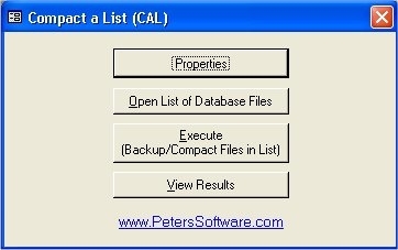 Compact A List for MS Access