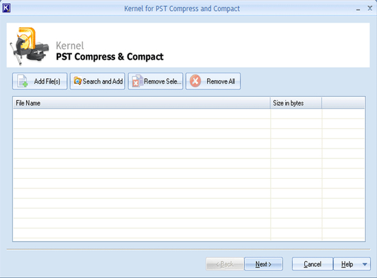 Compress Outlook PST