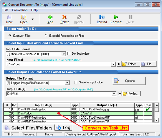 Convert Document to Image