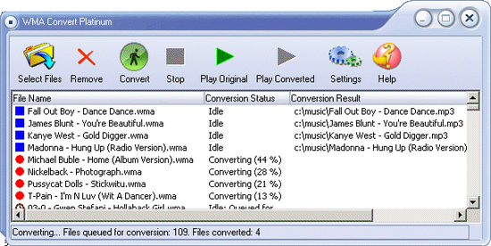 Convert DRM and non-DRM video or audio