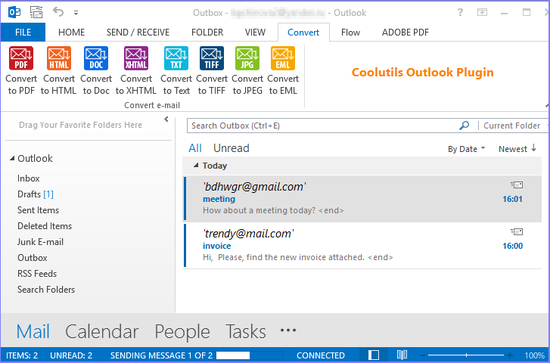 Coolutils Outlook Plugin