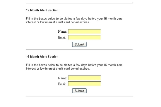 Credit Card Balance Transfers UK