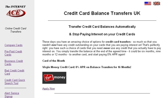 Credit Card Transfers UK