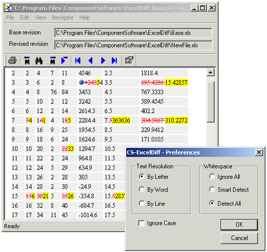 CS-ExcelDiff