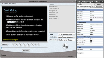 Cucusoft DVD to Zune Converter Pro