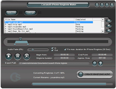 Cucusoft iPhone Ringtone Maker pro