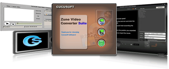 Cucusoft Zune Video+ DVD to zune