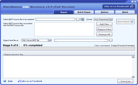 DataNumen SQL Recovery