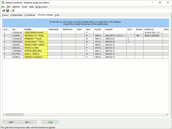 DataPipe Database Search Replace